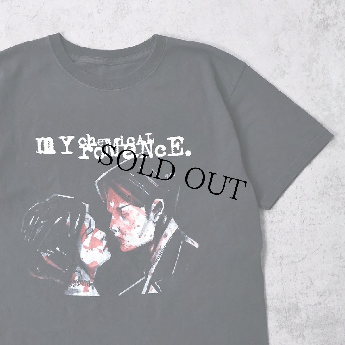画像1: My Chemical Romance ロックバンドTシャツ BLACK L (1)