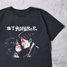 画像1: My Chemical Romance ロックバンドTシャツ BLACK L (1)