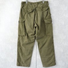 画像2: 60's CANADIAN ARMY コンバットパンツ W34 (2)