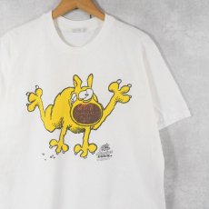 画像1: 80's USA製 Mother Goose & Grimm コミック キャラクタープリントTシャツ XL (1)