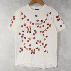 画像1: 90's USA製 "NATIONAL WILDFLOWER RESERCH CENTER" てんとう虫 プリントTシャツ M (1)