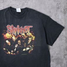 画像1: 2003 Slipknot ヘヴィメタルバンドTシャツ XL (1)