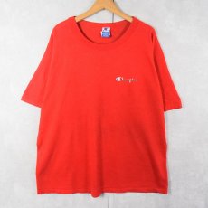 画像1: 90's Champion USA製 ロゴプリントTシャツ XL (1)