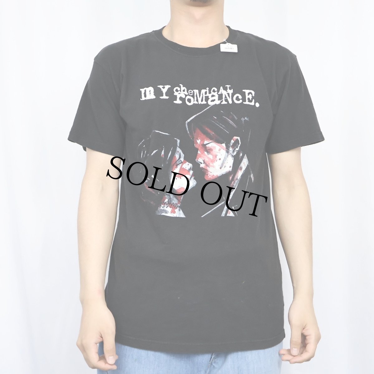画像2: My Chemical Romance ロックバンドTシャツ BLACK L (2)