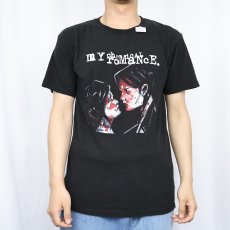 画像2: My Chemical Romance ロックバンドTシャツ BLACK L (2)