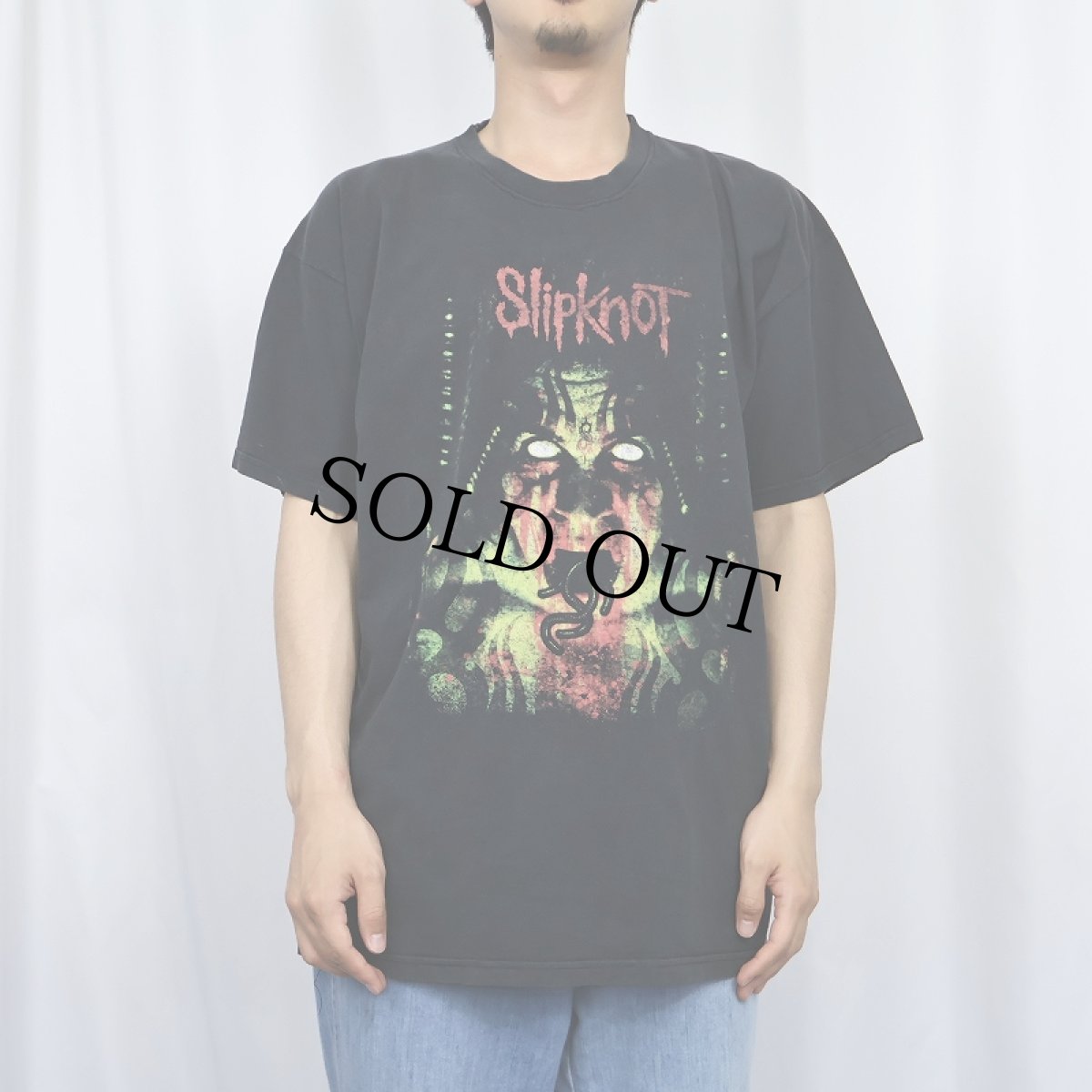 画像3: 2000's Slipknot ヘヴィメタルバンドTシャツ XL (3)