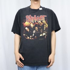 画像2: 2003 Slipknot ヘヴィメタルバンドTシャツ XL (2)