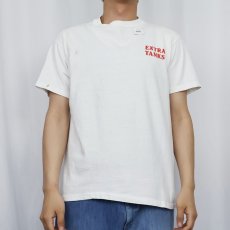 画像3: 90's USA製 "EXTRA TANKS" イラストプリント エロTシャツ L (3)