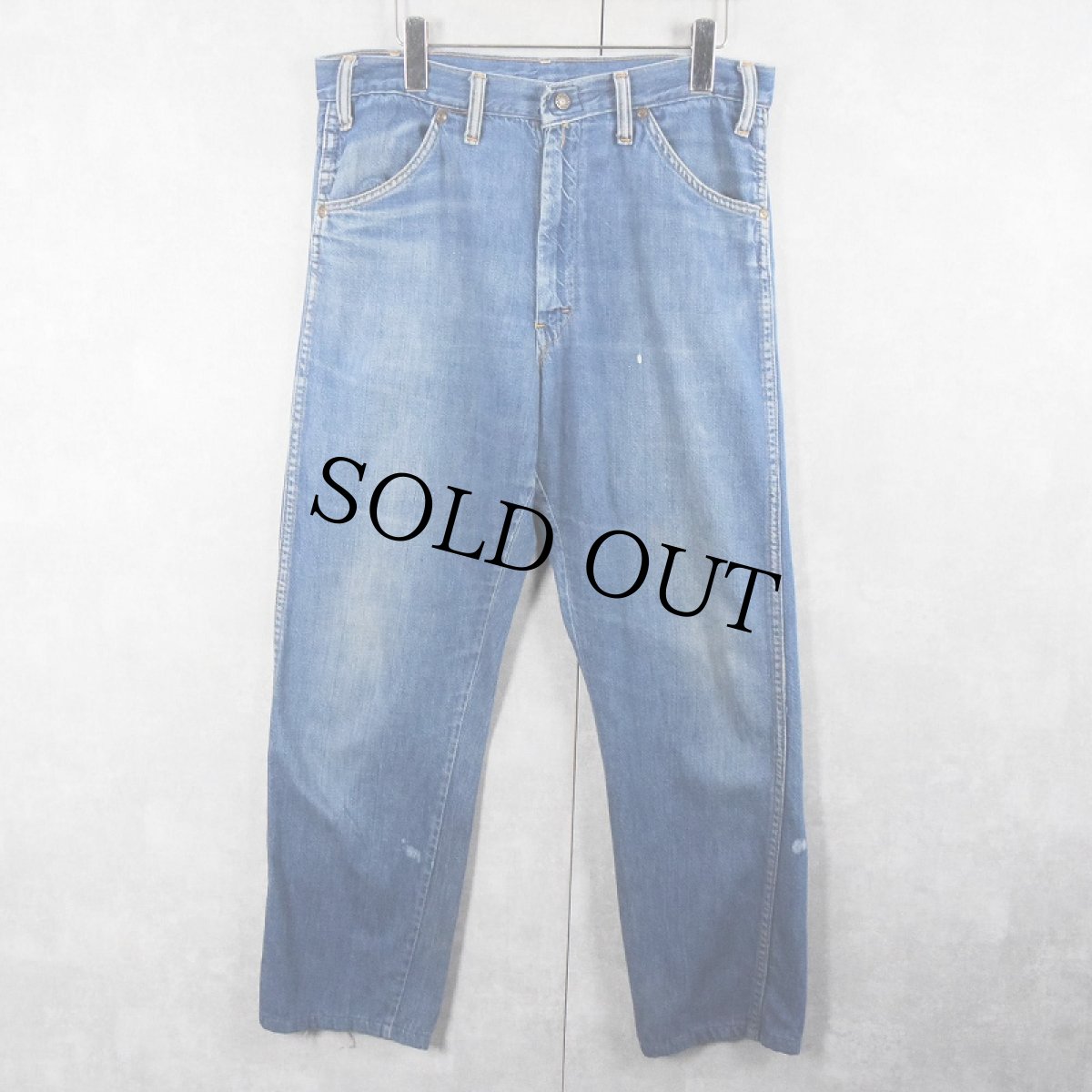 画像1: 70's MONTGOMERY WARD デニムパンツ W33 (1)