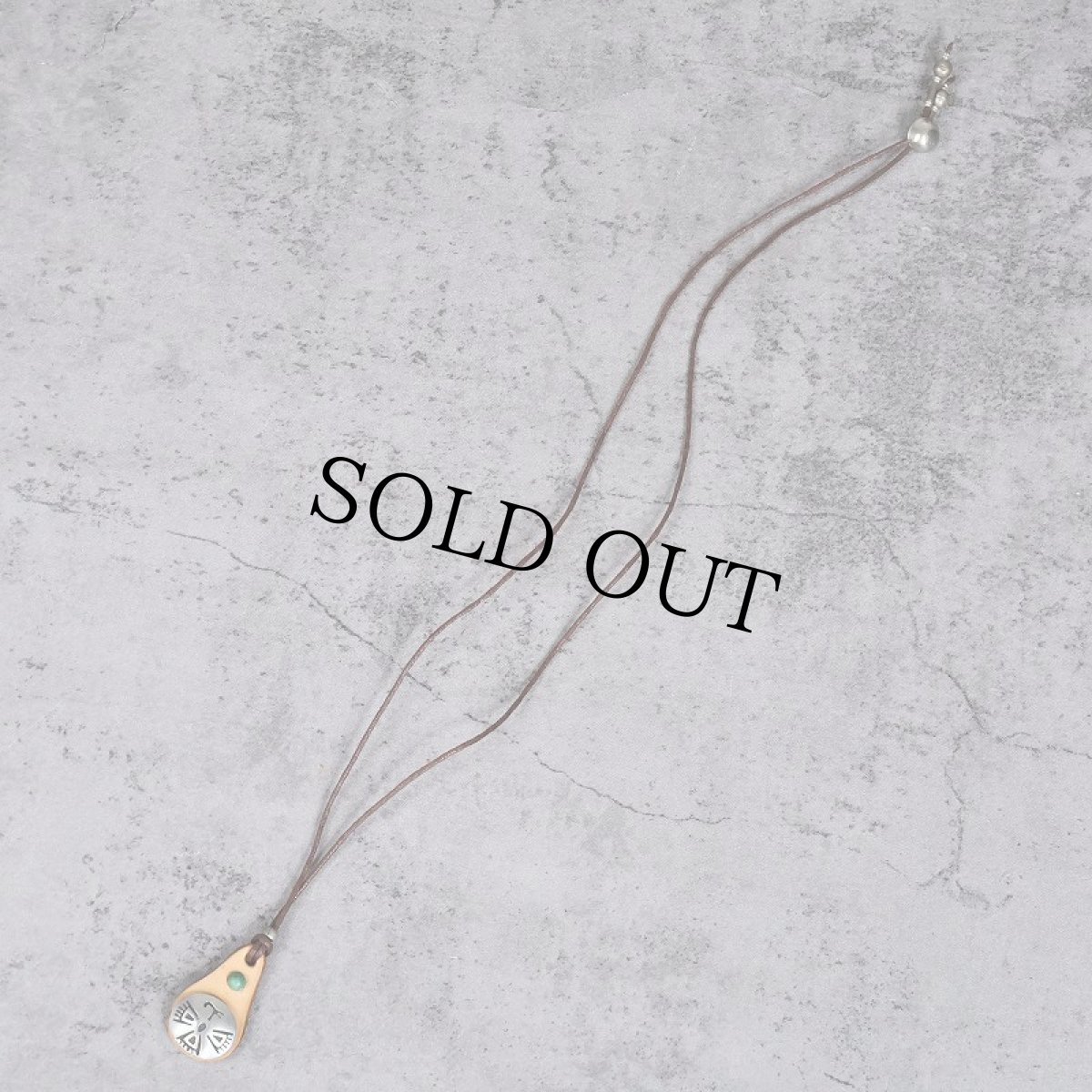 画像2: RORAN "Concho × Leather" ネックレス (2)