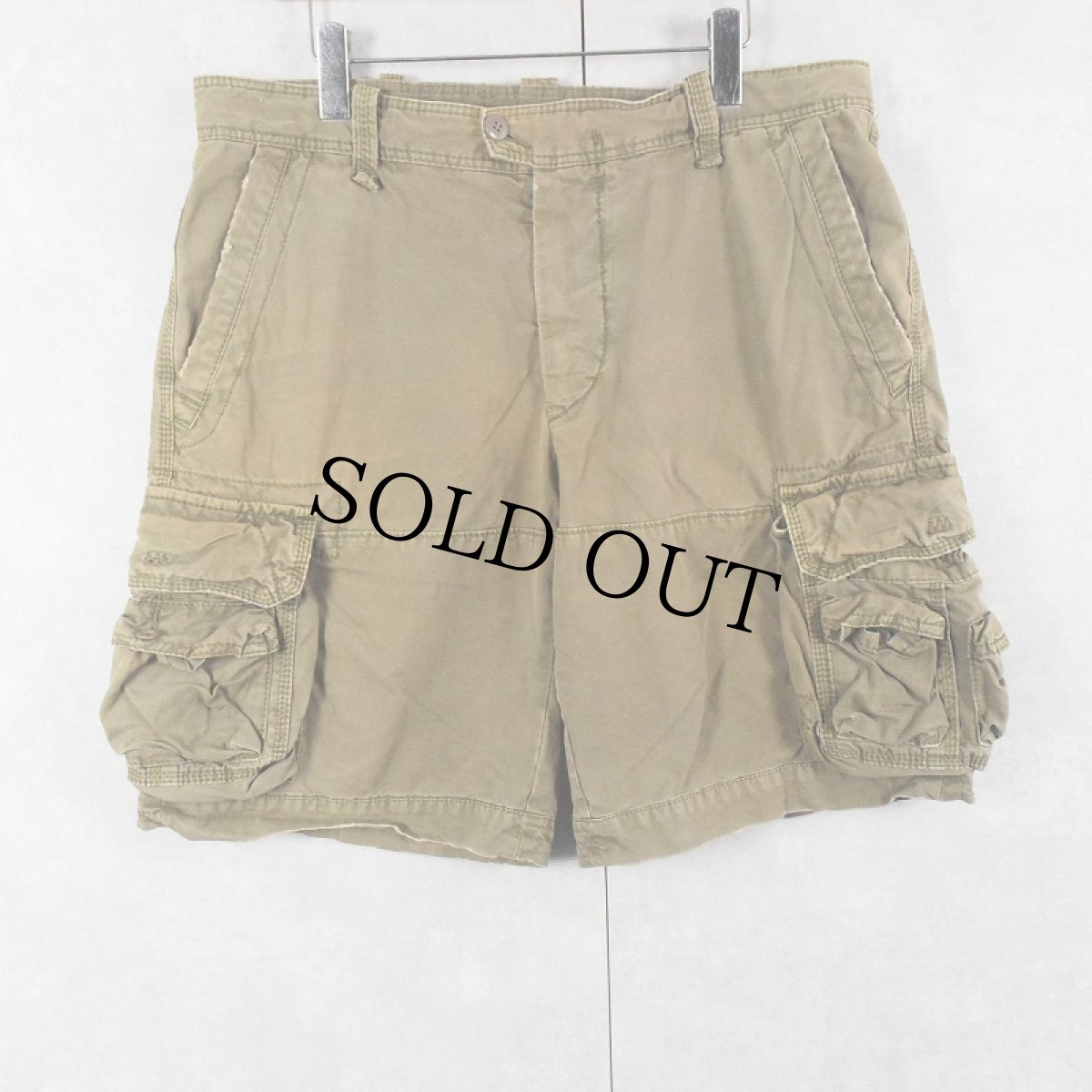 画像1: POLO Ralph Lauren コットンカーゴショーツ W37 (1)