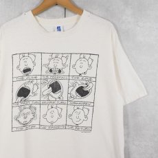 画像1: 90's SIX FLAGS 遊園地 イラストプリントTシャツ (1)