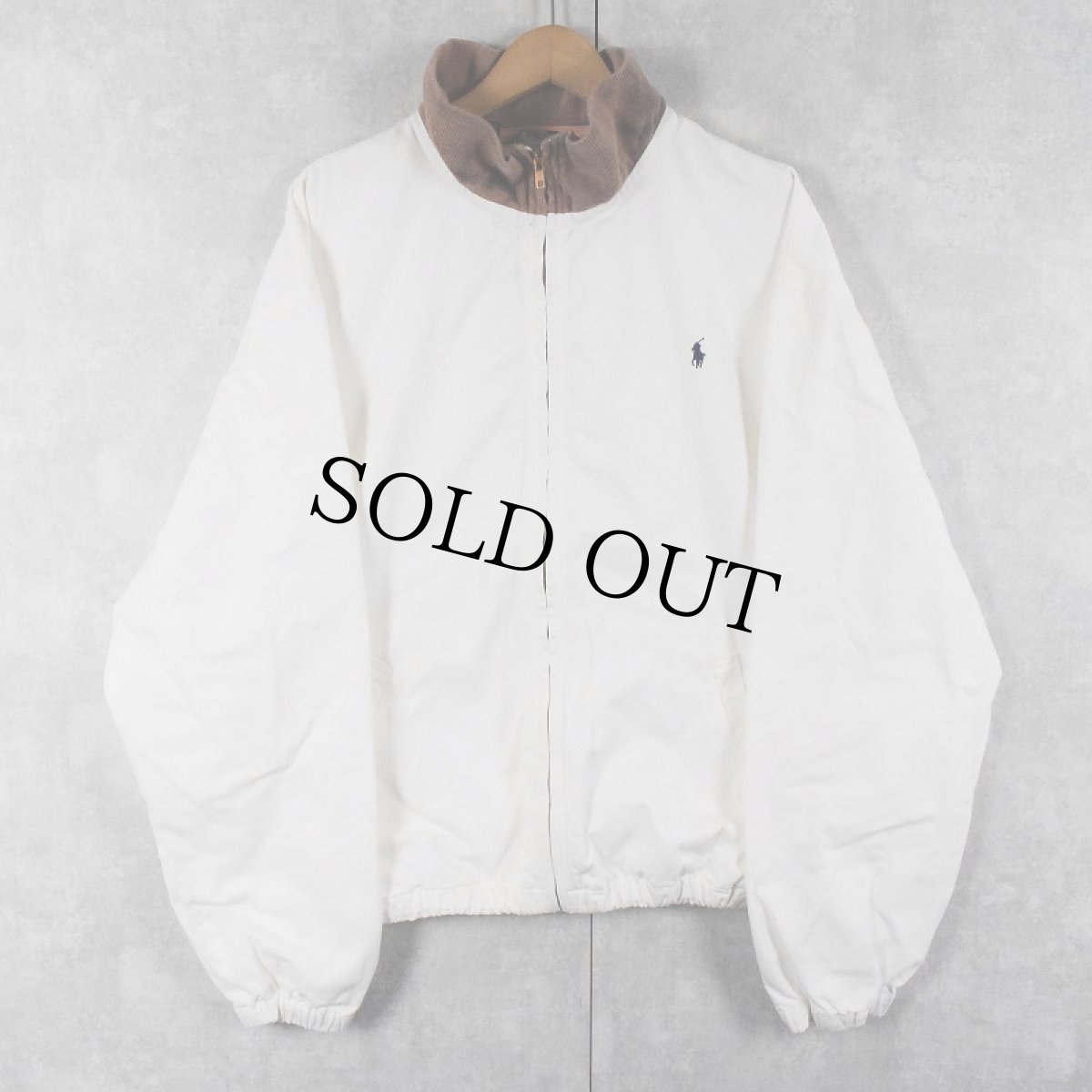 画像1: 90's POLO Ralph Lauren USA製 コットンスイングトップ XXL (1)