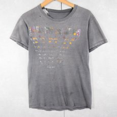 画像1: KANSAS "TOUR 1982"プログレッシブ・ロックバンド Tシャツ GRAY (1)