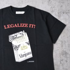 画像1: Bondez and Squanch "LEGALIZE IT" T/S by RattaMontta Bootlegs 2025 BLACK 【L】 (1)