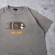 画像1: 2003 Nintedo スーパーマリオ "キラー" ゲームキャラクタープリントTシャツ (1)