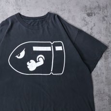 画像1: 2009 Nintedo スーパーマリオ "キラー" ゲームキャラクタープリントTシャツ (1)