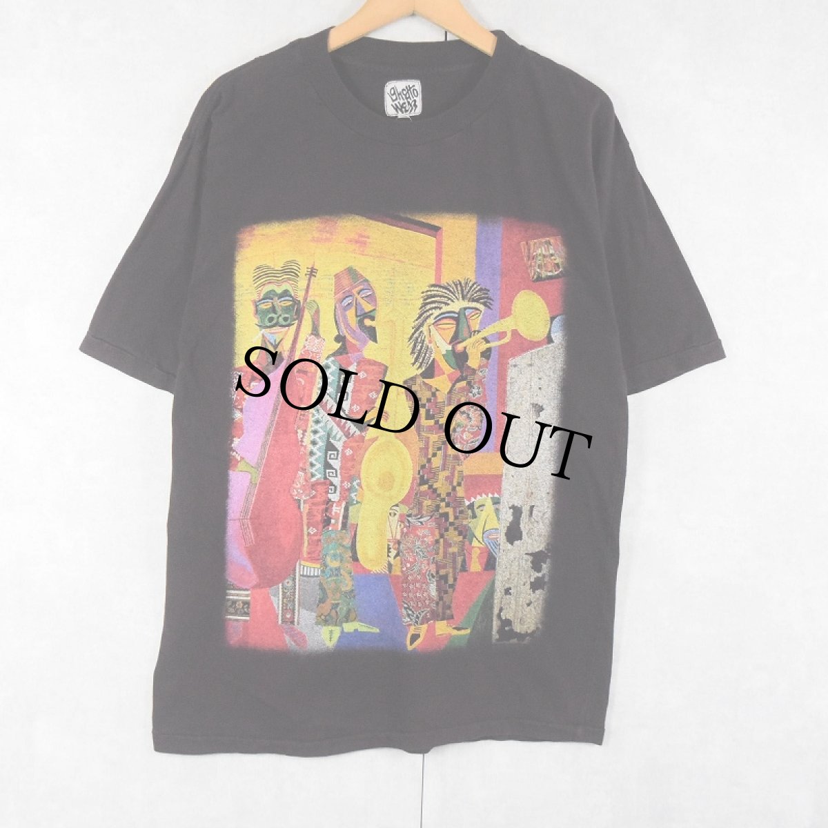 画像1: 90's "Black Music Month 1995" キャンペーンプリントTシャツ BLACK L (1)