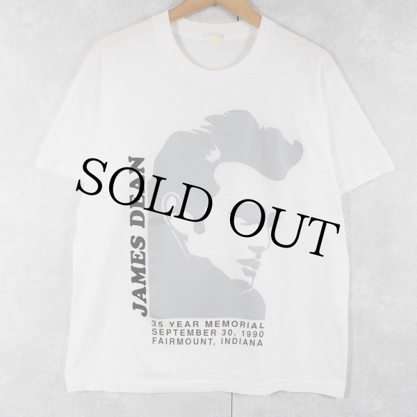 プリントＴシャツ　James　Dean　理由なき反抗 マーキュリー　80s 古着 プリントTシャツ James Dean 理由なき反抗 マーキュリー 80s 古着