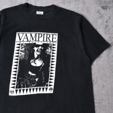 画像1: Vampire The Masquerade ロールプレイングゲーム プリントTシャツ BLACK L (1)