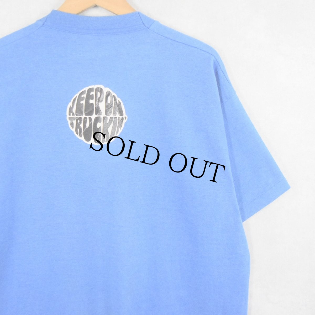 画像2: 90's USA製 "Johnny Q. Public" シュールプリントTシャツ XL (2)