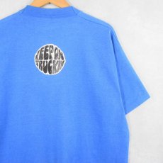 画像2: 90's USA製 "Johnny Q. Public" シュールプリントTシャツ XL (2)