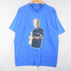 画像1: 90's USA製 "Johnny Q. Public" シュールプリントTシャツ XL (1)