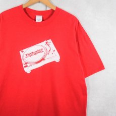 画像1: Technics オーディオ機器ブランド プリントTシャツ XL (1)