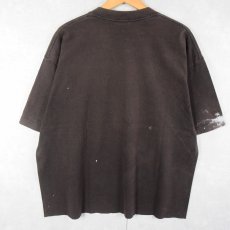画像2: ペンキペイント フェード 無地カットオフTシャツ  (2)