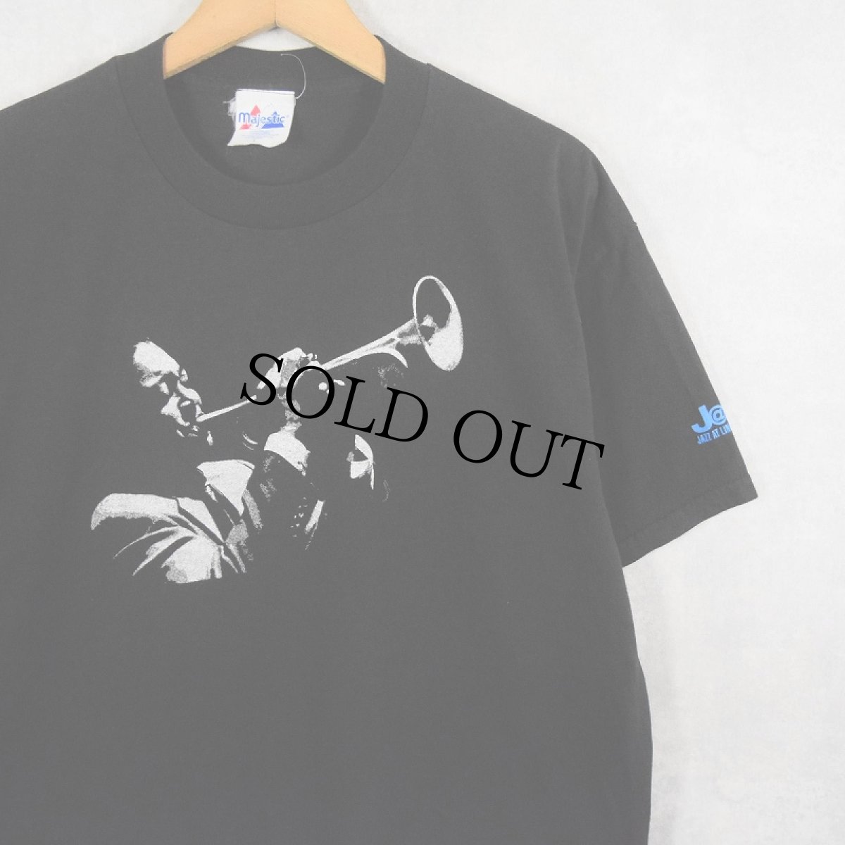 画像1: Jazz at lincoln center ”Comin` Home to Harlem" ジャズコンサートTシャツ BLACK L (1)