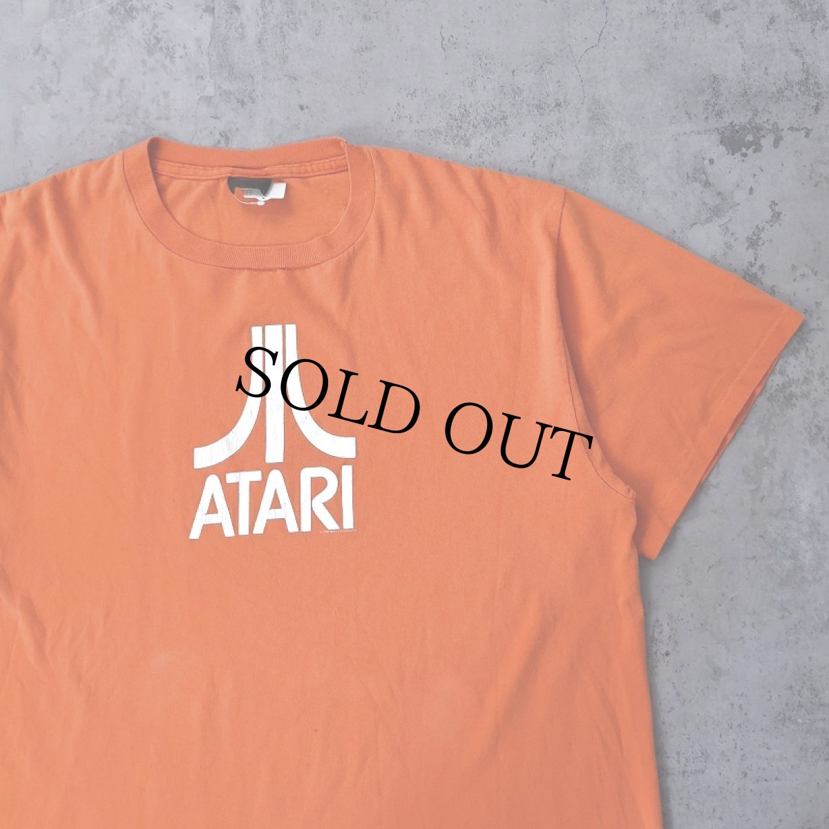 画像1: 90's ATARI USA製 ゲーム会社 ロゴプリントTシャツ XL (1)