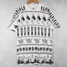画像1: 90's Ken Brown USA製 アートプリントTシャツ L (1)