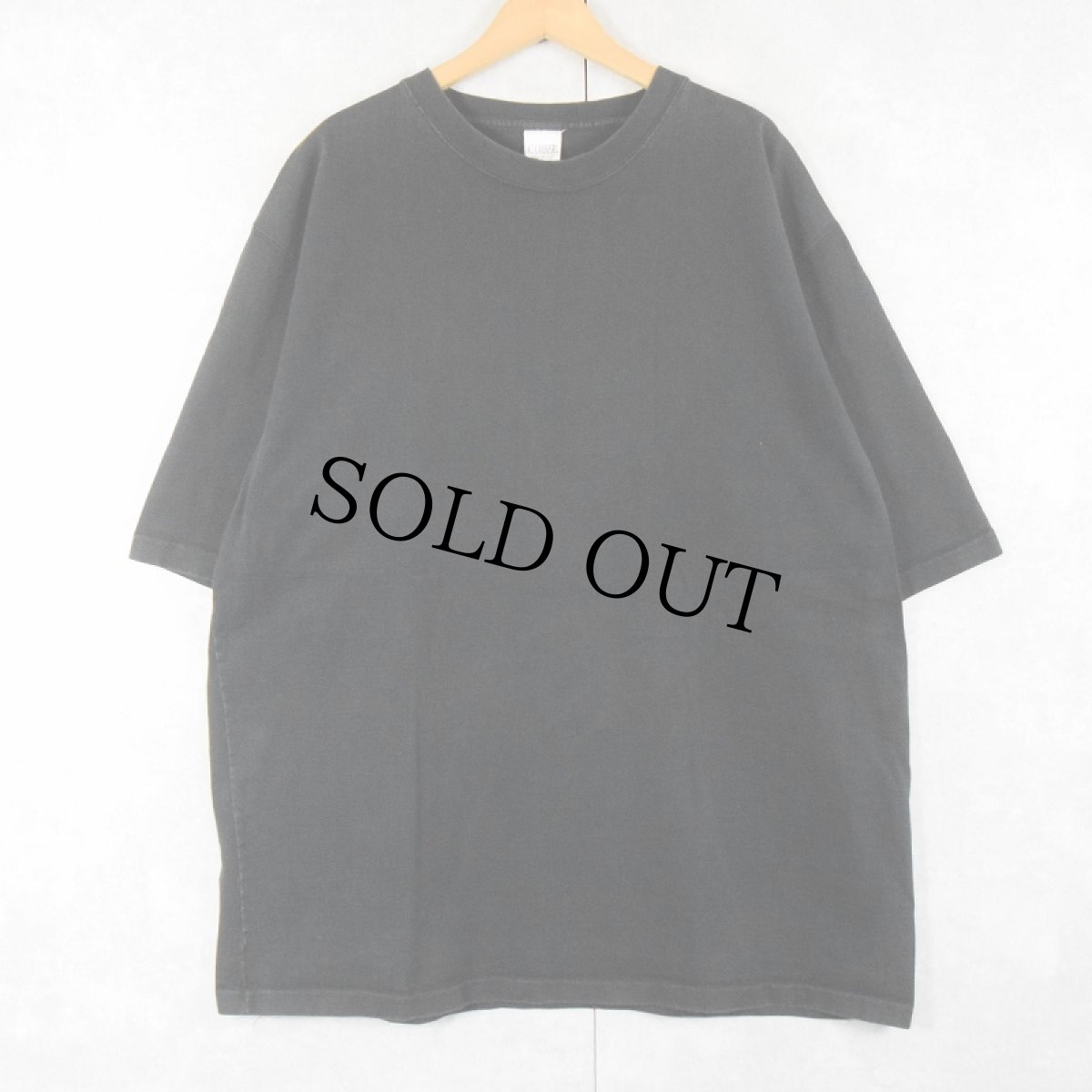 画像1: 90's CAMBER USA製 無地Tシャツ BLACK 3XL (1)