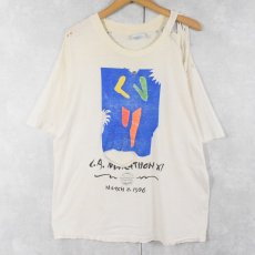 画像1: 1996 HONDA USA製 "L.A. MARATHON XI 1996" マラソンプリントTシャツ L (1)
