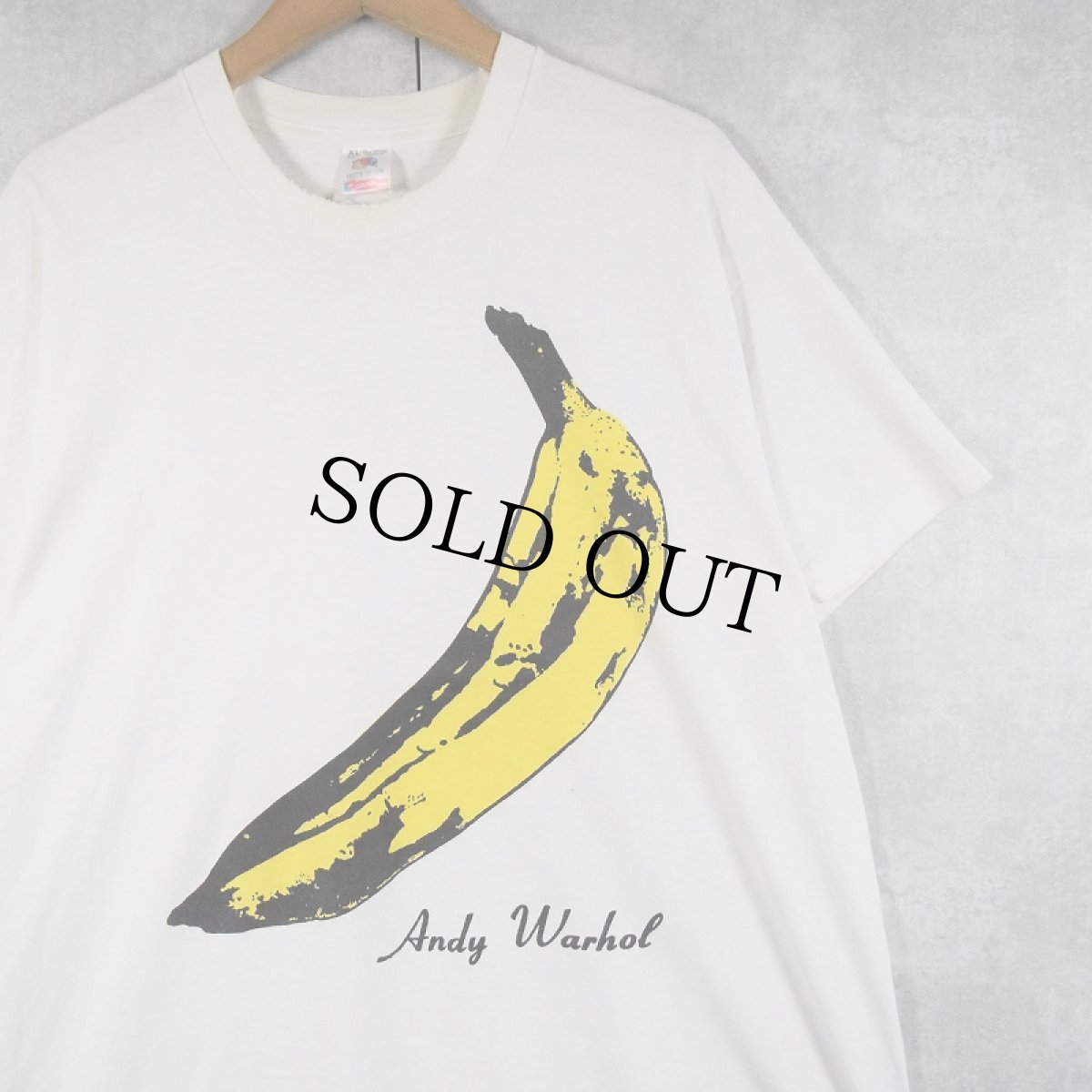 画像1: 90's ANDY WARHOL USA製 アートプリントTシャツ XL (1)