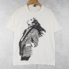 画像1: 80's USA製 フォトプリントTシャツ L (1)
