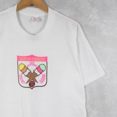 画像1: 80's BASKIN ROBBINS USA製 アイスクリームショップ プリントTシャツ XL (1)