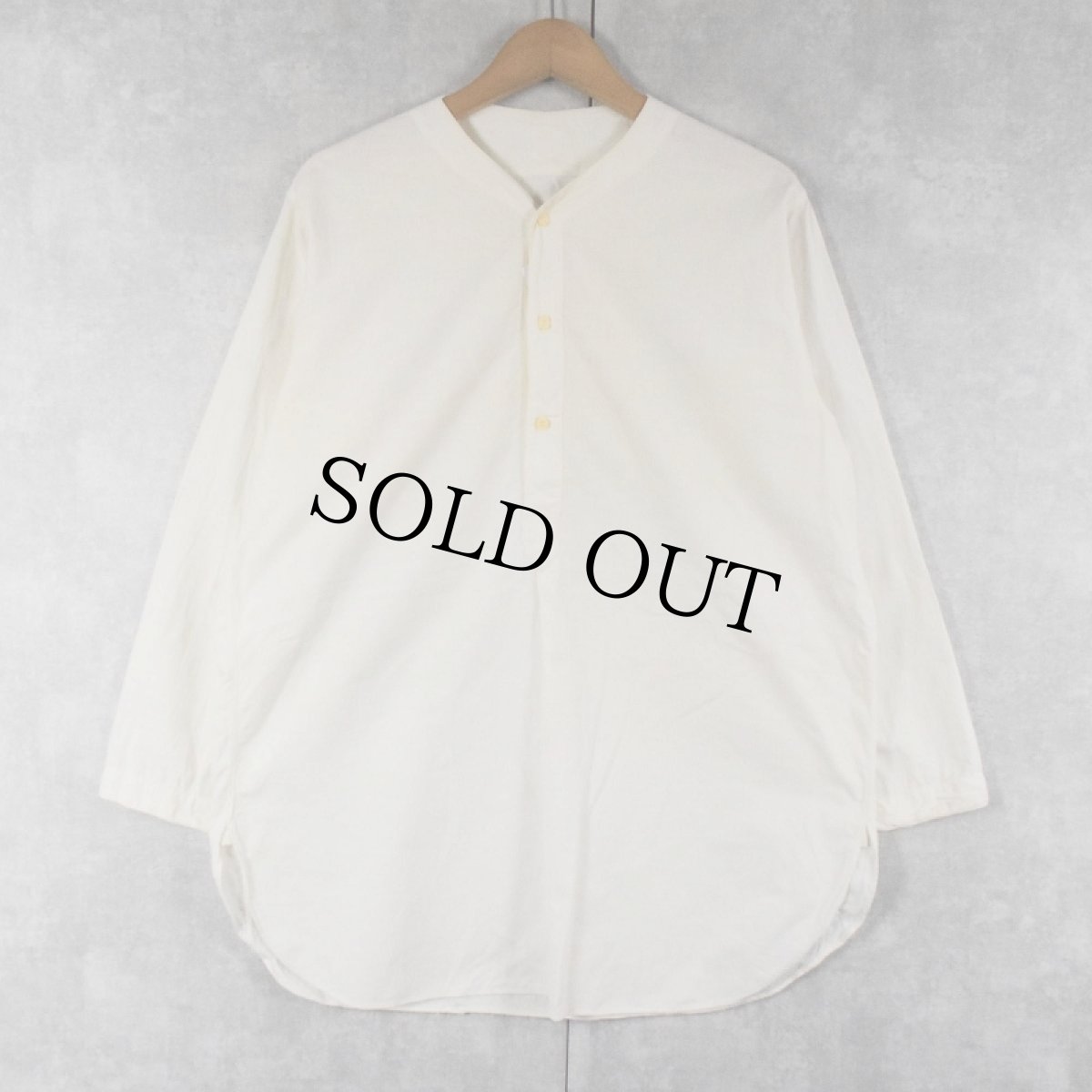 画像1: 40's コットンスリーピングシャツ (1)