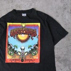 画像1: 90's GRATEFUL DEAD USA製 "AOXOMOXOA" ロックバンドプリントTシャツ BLACK L (1)