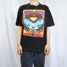 画像3: 90's GRATEFUL DEAD USA製 "AOXOMOXOA" ロックバンドプリントTシャツ BLACK L (3)