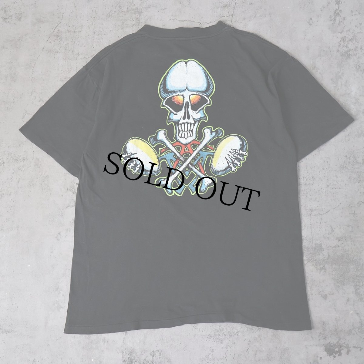 画像2: 90's GRATEFUL DEAD USA製 "AOXOMOXOA" ロックバンドプリントTシャツ BLACK L (2)