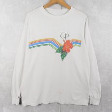 画像1: Ocean Pacific ハイビスカスプリントロンT (1)
