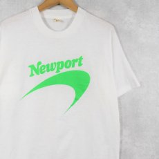 画像1: 80〜90's Newport USA製 ロゴプリントTシャツ L (1)