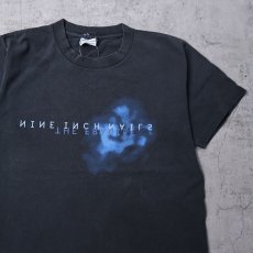 画像1: 90's NINE INCH NAILS USA製 ロックバンド プリントTシャツ BLACK M (1)