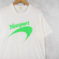 画像1: 80〜90's Newport USA製 ロゴプリントTシャツ L (1)