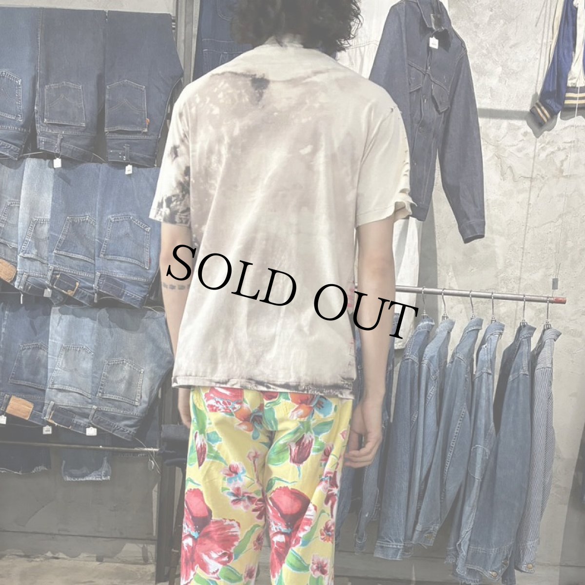 画像3: 80〜90's MOSQUITOHEAD USA製 "Marilyn Monroe" 大判 手刷りプリントTシャツ L (3)