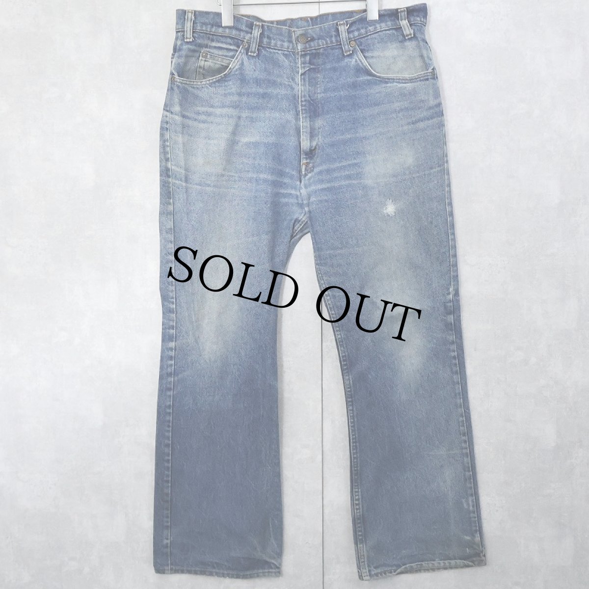 画像1: 80's Levi's 517 USA製 ブーツカット デニムパンツ W36 (1)