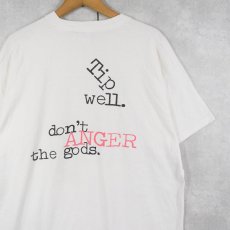 画像2: 90's Finlandia USA製 "Bartenders are gods." ウォッカプリントTシャツ XL (2)
