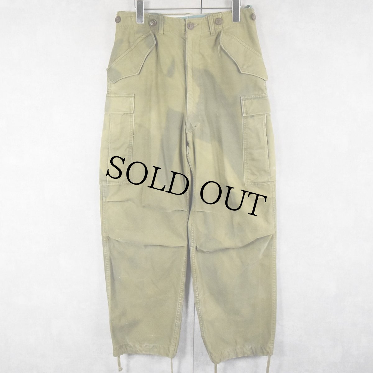 画像1: 50's U.S.ARMY M-51 フィールドパンツ SMALL-REGULAR (1)
