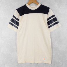 画像1: 70〜80's ARTEX USA製 フットボールTシャツ M (1)